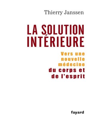 cover image of La solution intérieure